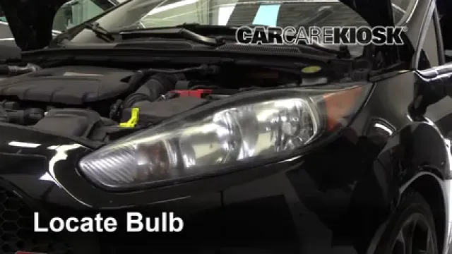 2016 Ford Fiesta ST 1.6L 4 Cyl. Turbo Lights Turn Signal - Front (replace bulb)